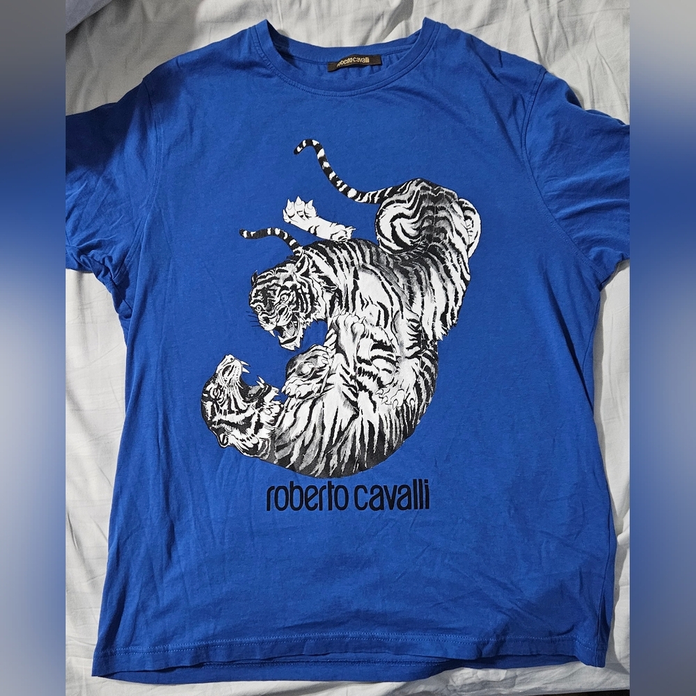 Roberto Cavalli Tee, blue